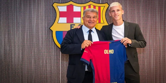 Barcelona Resmi Umumkan Kedatangan Dani Olmo Dari RB Leipzig