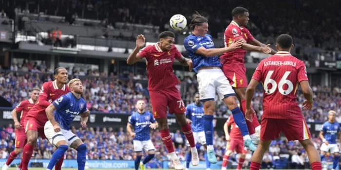 Hasil Ipswich Town vs Liverpool: Skor 0-2