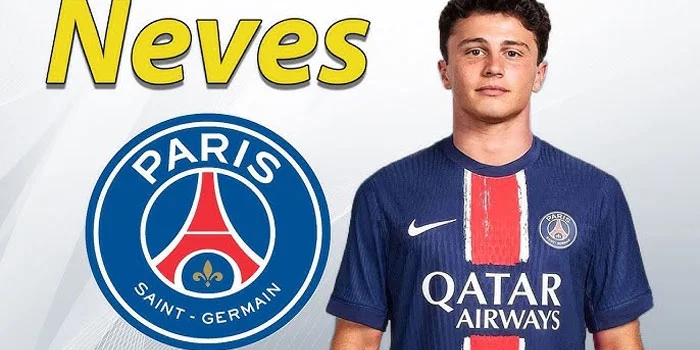 Paris Saint-Germain Resmi Kenalkan Joao Neves