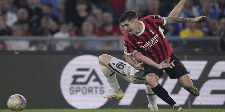 Pulisic Kecewa Berat! AC Milan Tersingkir dari Final Coppa Italia oleh Bologna