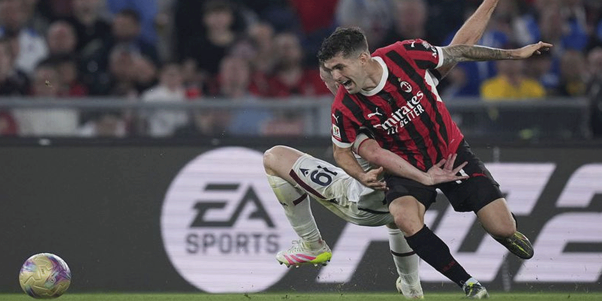Pulisic Kecewa Berat! AC Milan Tersingkir dari Final Coppa Italia oleh Bologna