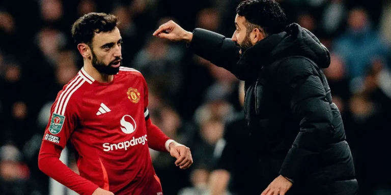 Ruben Amorim Dukung Kritik Bruno Fernandes Terhadap Performa Manchester United